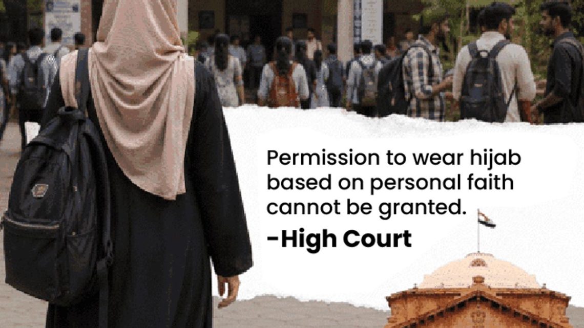 Indian Court Dismisses Sakina Rizvi Hijab Petition as School Bans Headscarf in Uniform
