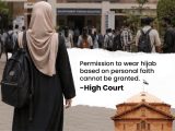 Indian Court Dismisses Sakina Rizvi Hijab Petition as School Bans Headscarf in Uniform