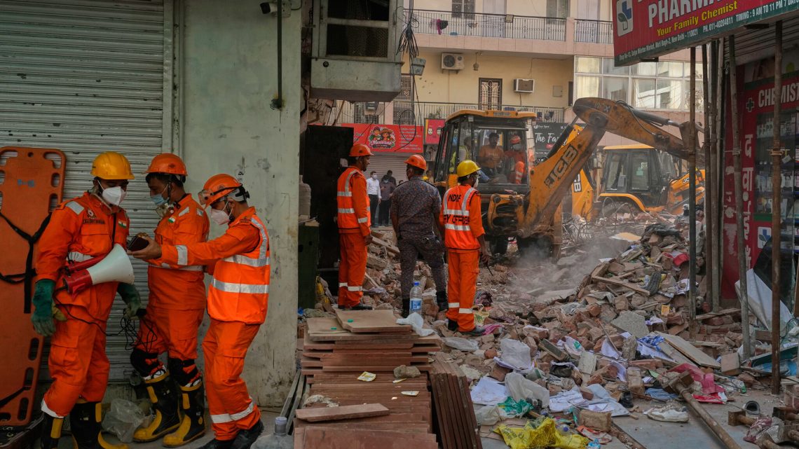 Seven Students Killed in New Delhi Hostel Collapse Exposing BJP Regime Governance Failure