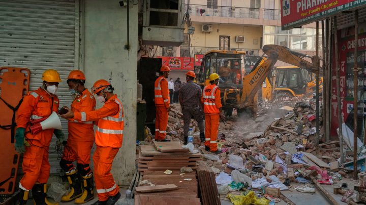 Seven Students Killed in New Delhi Hostel Collapse Exposing BJP Regime Governance Failure