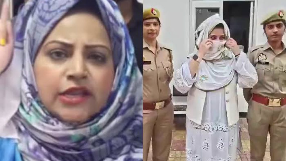 Released Journalist Huda Zariwala Exposes UP Police At New Delhi Press Club Following Saharanpur Mosque Demolition