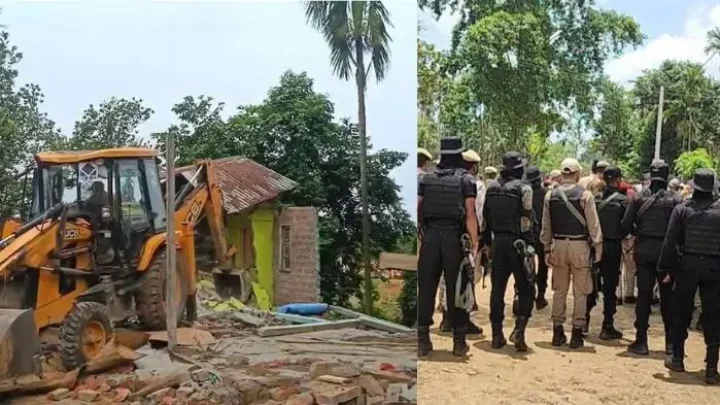 Assam Drives Out 1,000 Families and Destroys 638 Hectares of Land
